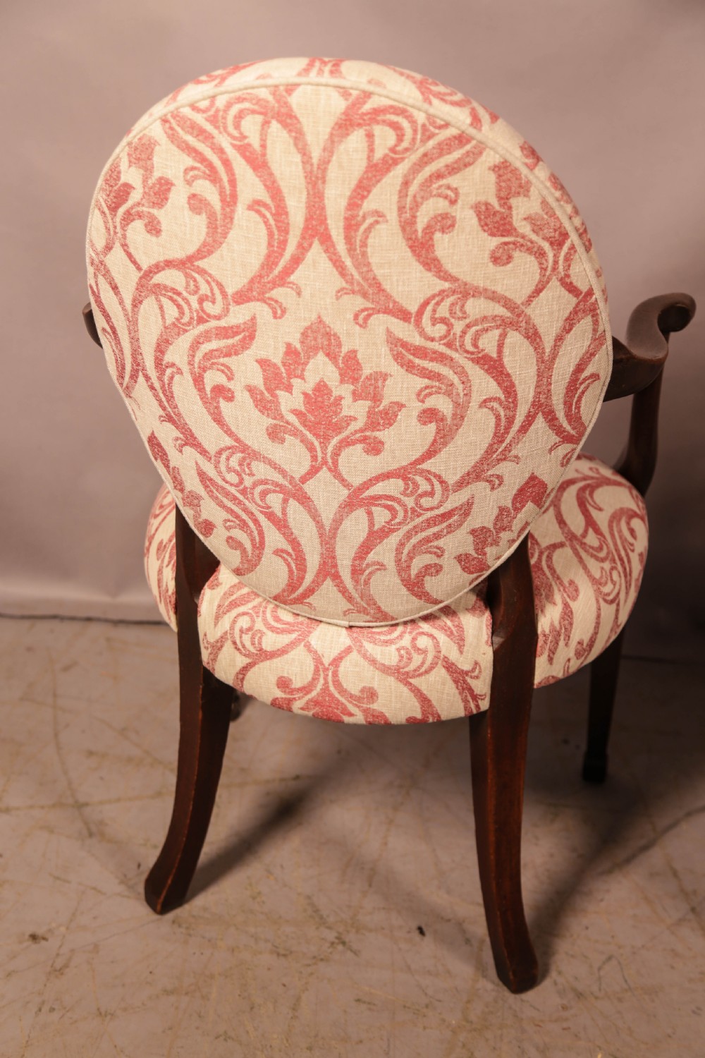 A Beutiful Pair of Geogian 18th c Salon Chairs View XIV