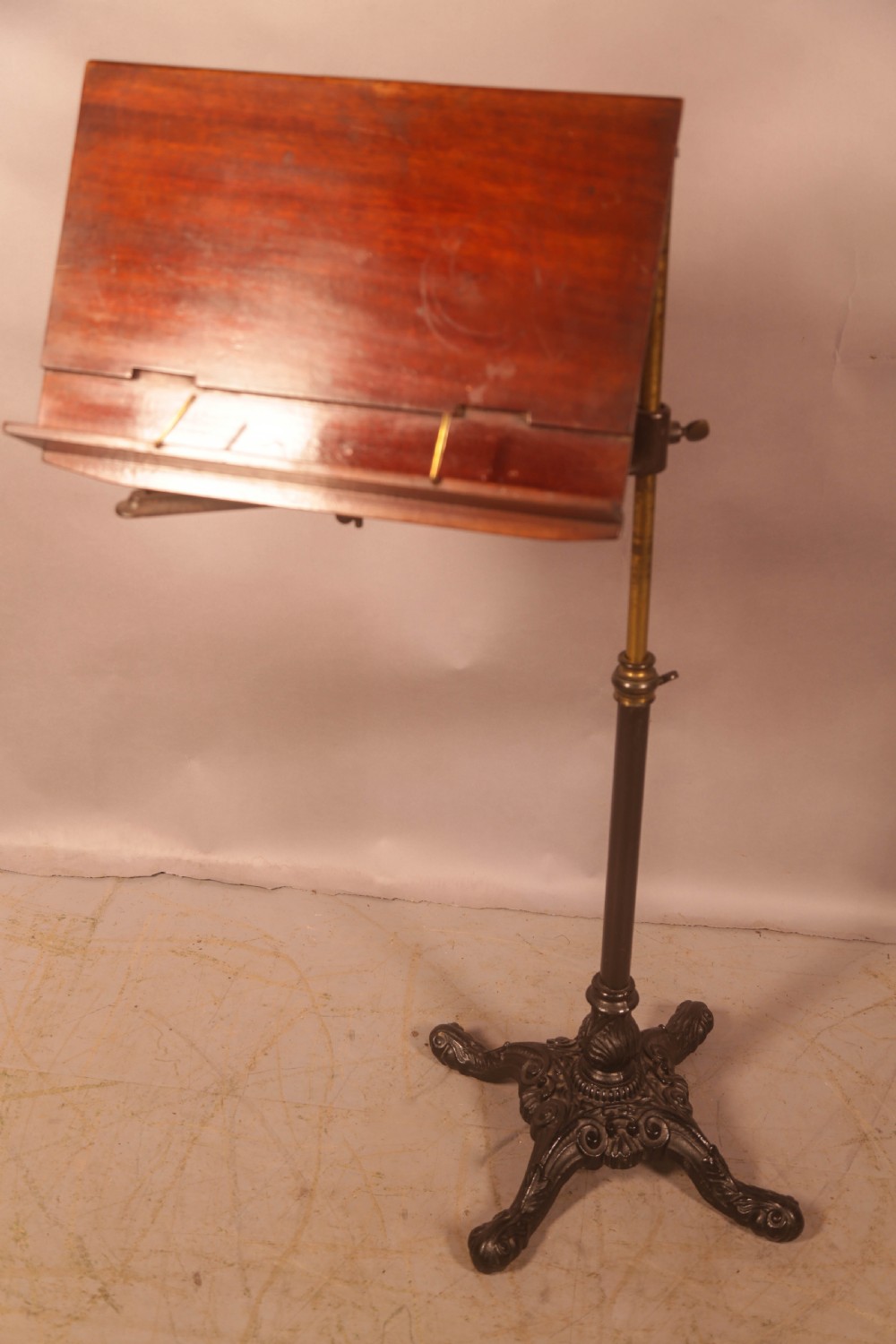 A Rare Library Book Stand by Carters of London 