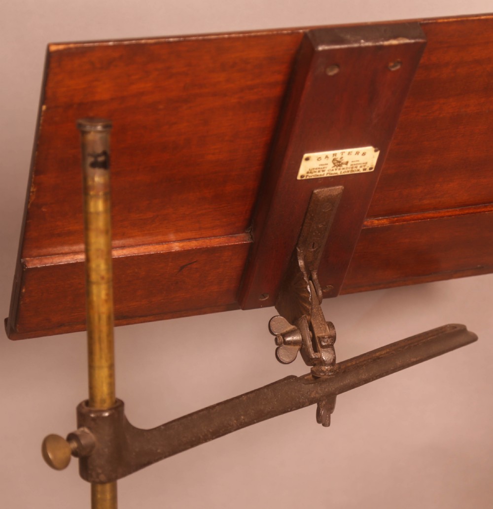 A Rare Library Book Stand by Carters of London  View V