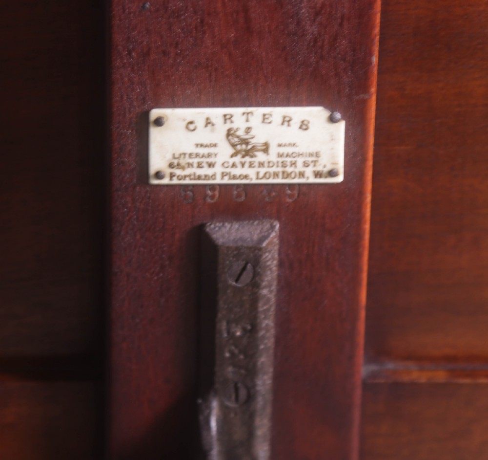 A Rare Library Book Stand by Carters of London  View XII