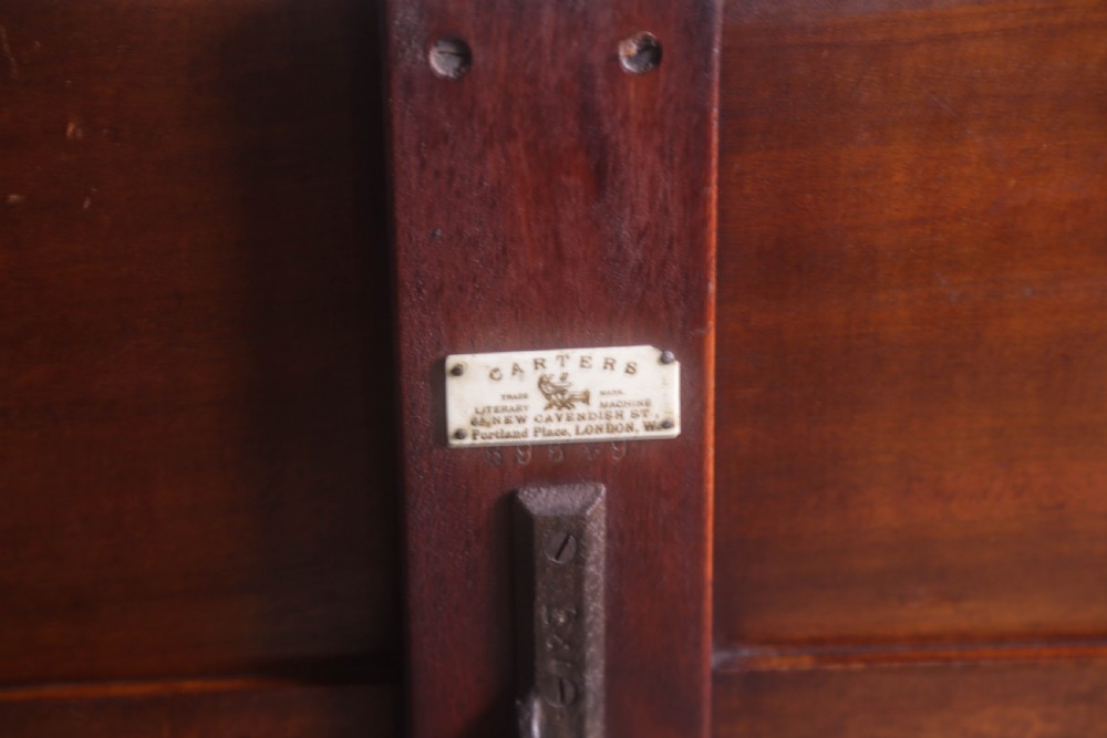 A Rare Library Book Stand by Carters of London  View XIII