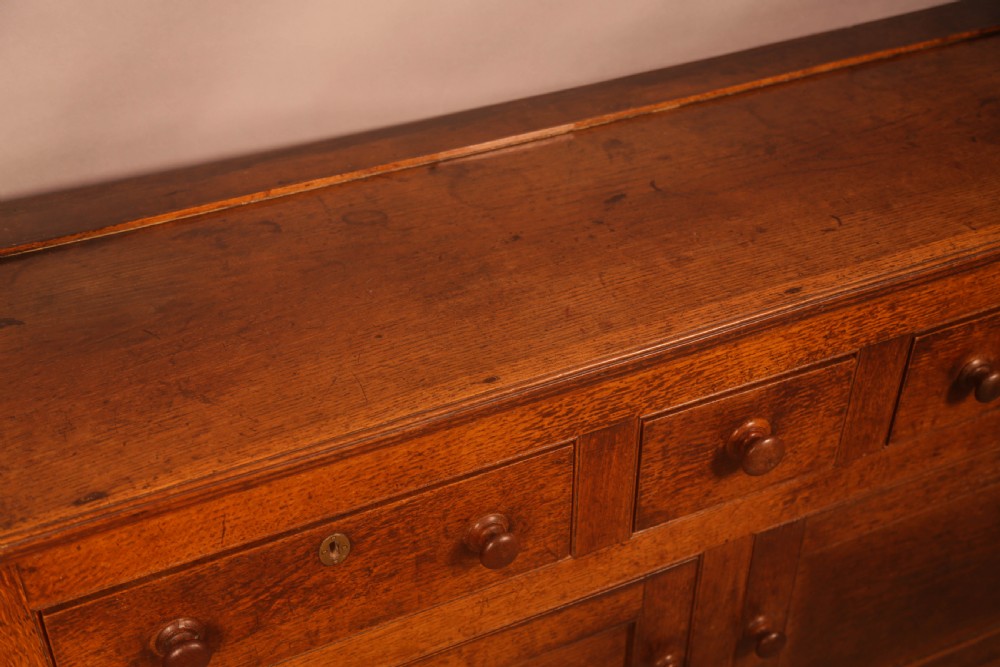 A Small GEORGIAN Serving Dresser in Oak View VIII