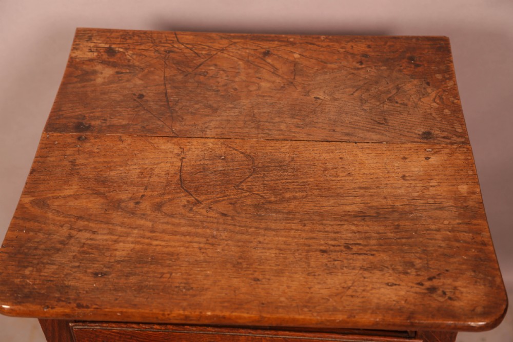 Unusual 18th c Side Table Cab Legs View VI