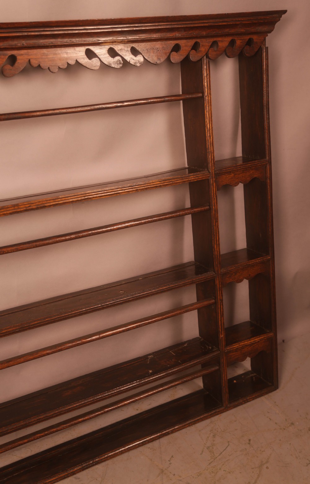 A Georgian Plate Rack in Oak View V