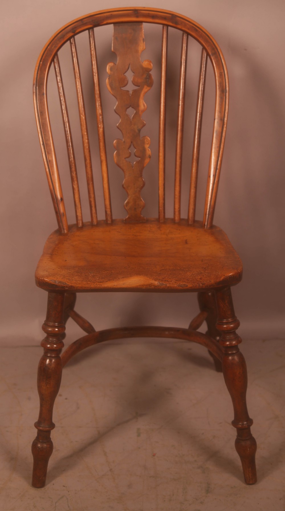 A Rare Allsop Kitchen Chair in Yew wood