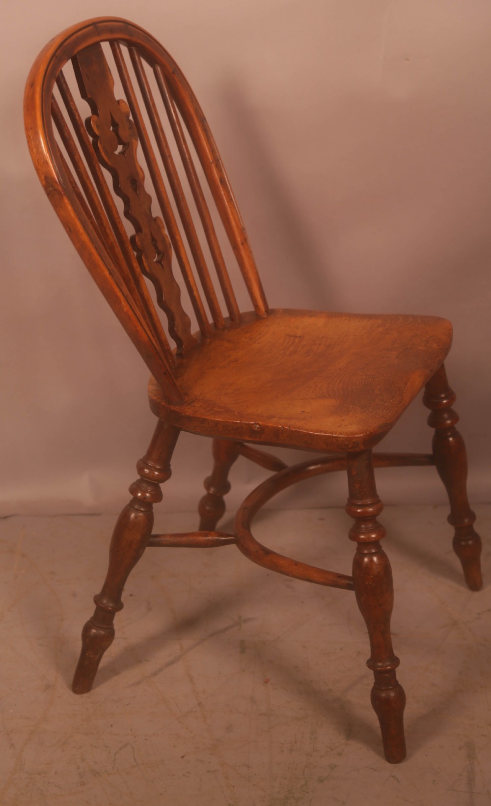A Rare Allsop Kitchen Chair in Yew wood View II