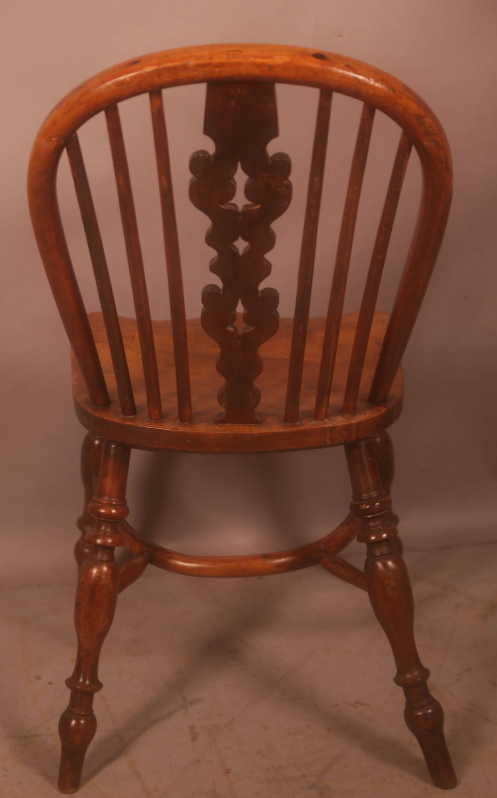A Rare Allsop Kitchen Chair in Yew wood View III