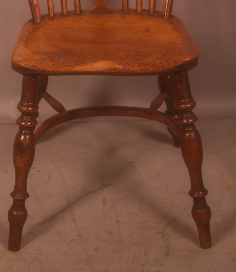 A Rare Allsop Kitchen Chair in Yew wood View V