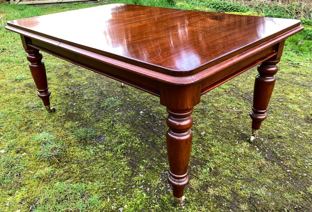 A Small Victorian Extending Dining Table  View II