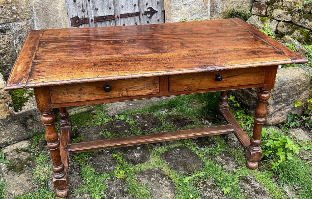 A Lovely Fruit Wood Kitchen Dining Table 