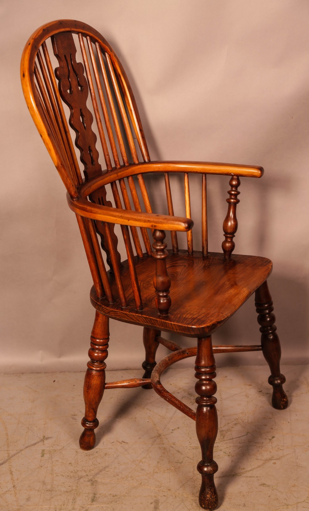 A Super High Back Yew Windsor by Ben Gilling Worksop View II