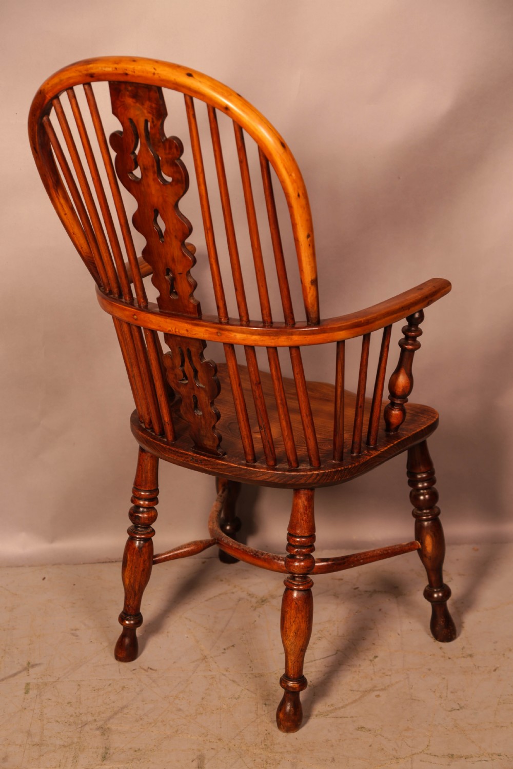A Super High Back Yew Windsor by Ben Gilling Worksop View III