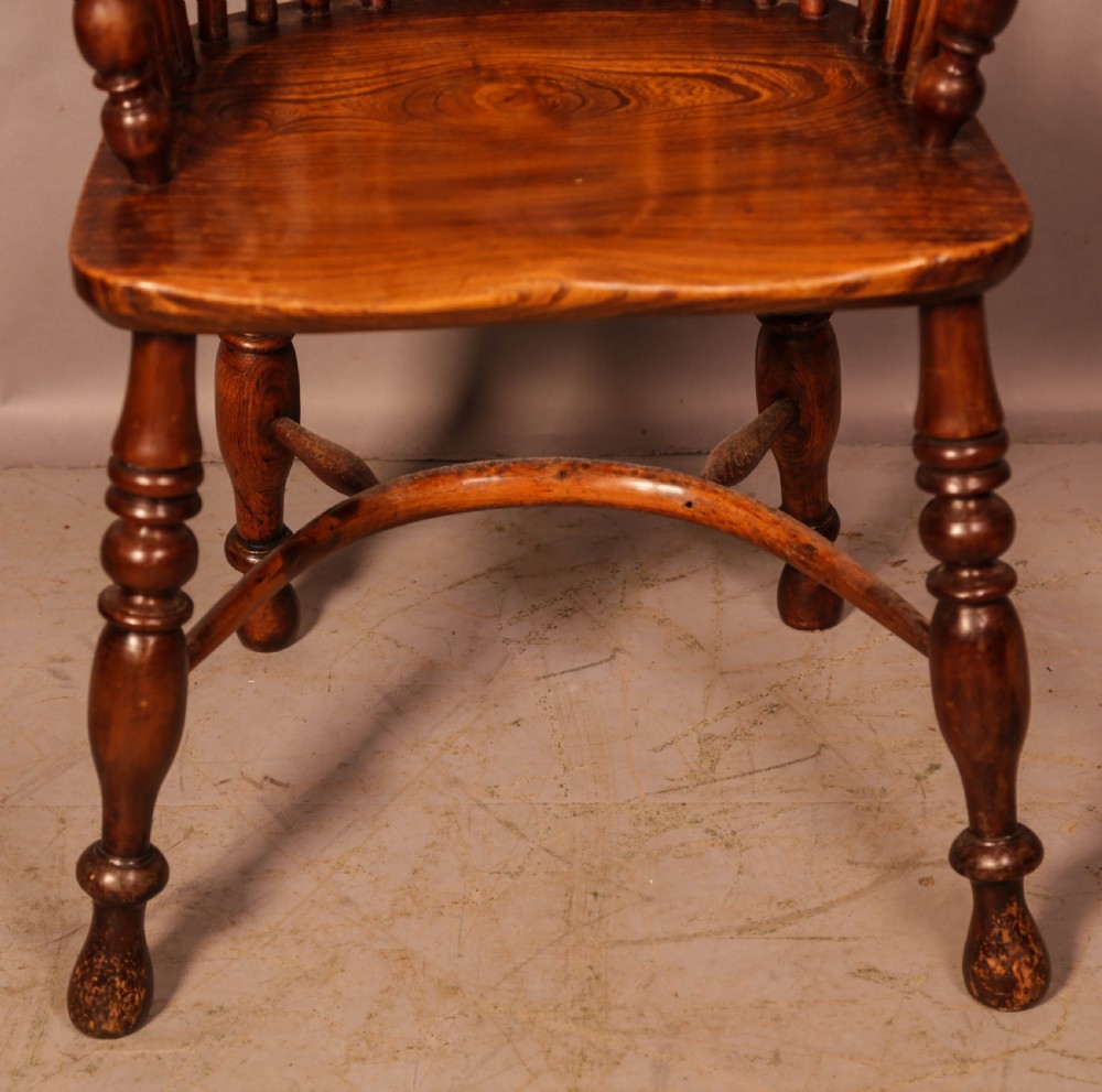 A Super High Back Yew Windsor by Ben Gilling Worksop View IV