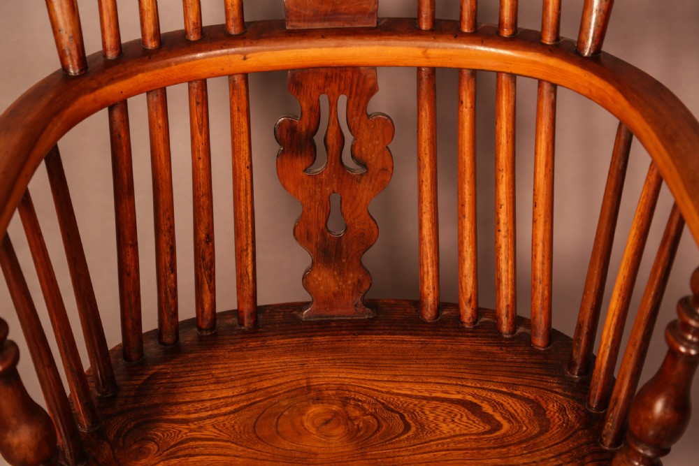 A Super High Back Yew Windsor by Ben Gilling Worksop View VII
