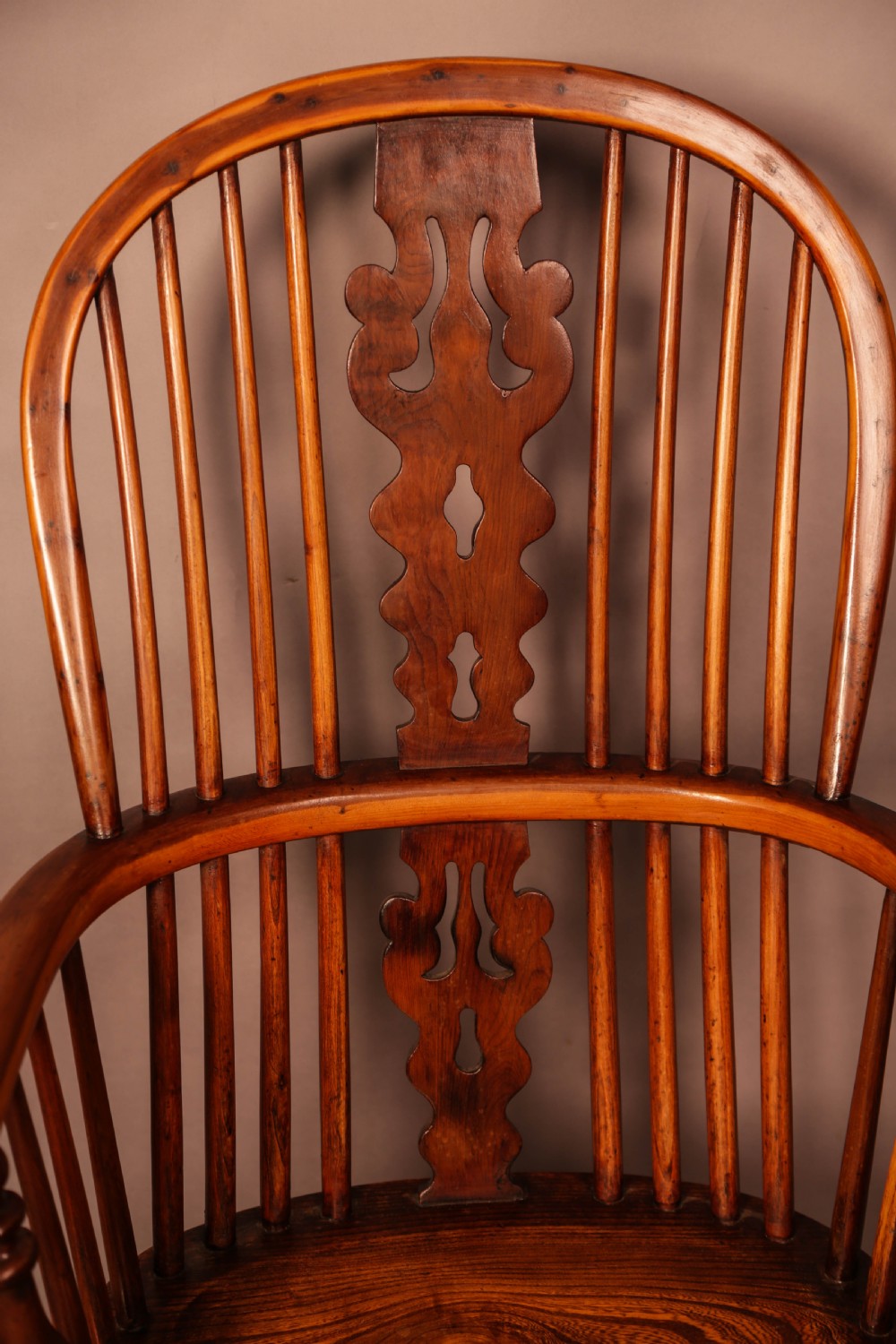 A Super High Back Yew Windsor by Ben Gilling Worksop View VIII