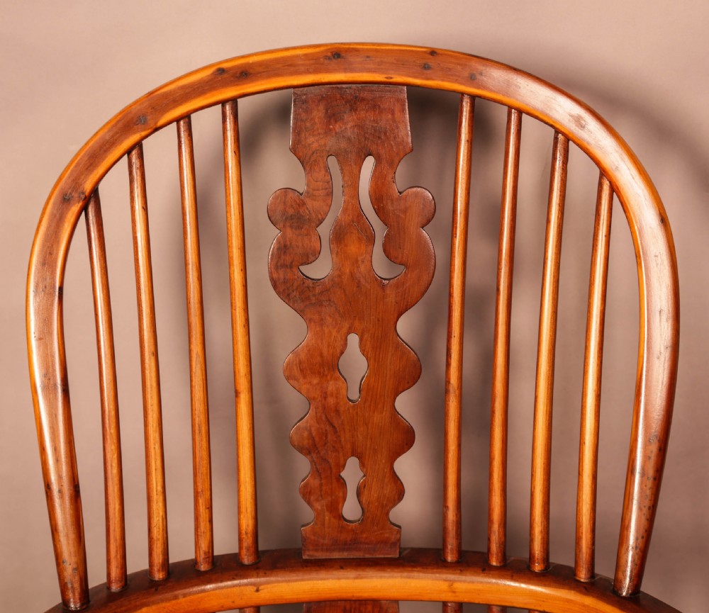 A Super High Back Yew Windsor by Ben Gilling Worksop View IX