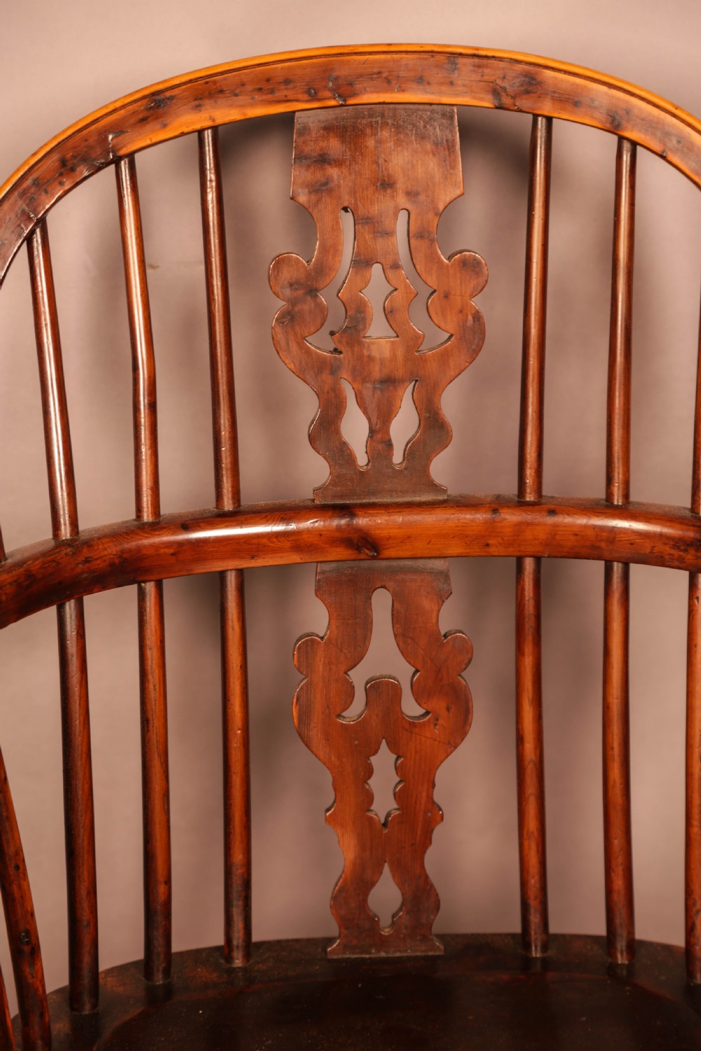 A Yew Wood Low Back Windsor Chair Gabbitass Worksop View X