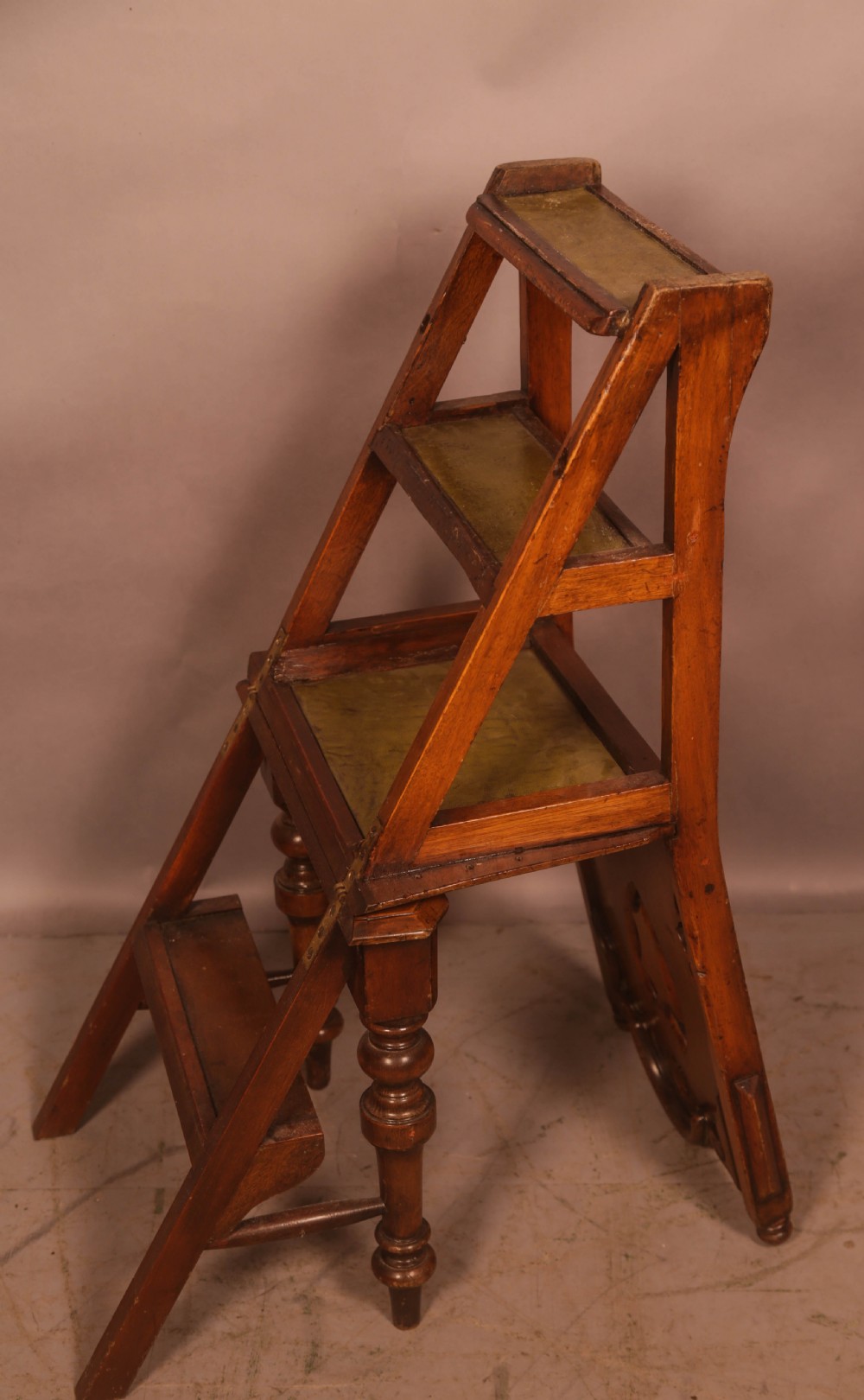 A Victorian Metamorphic Library Chair View III