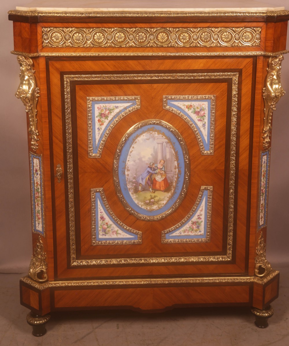 A Stunning Quality French Pier Cabinet
