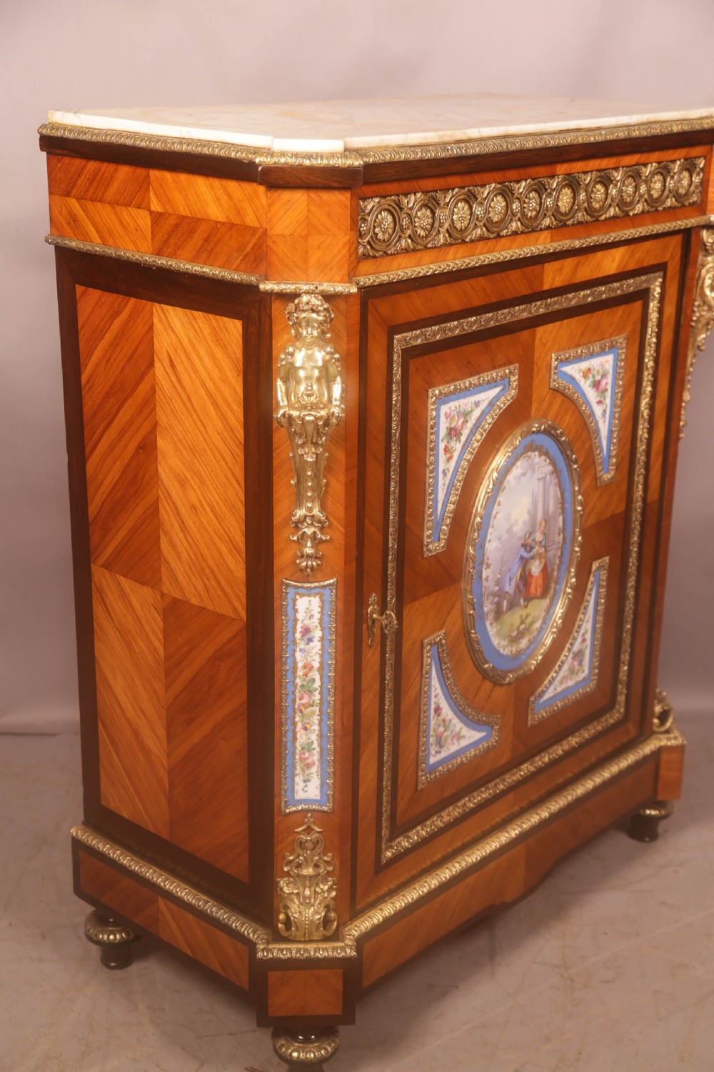 A Stunning Quality French Pier Cabinet View II