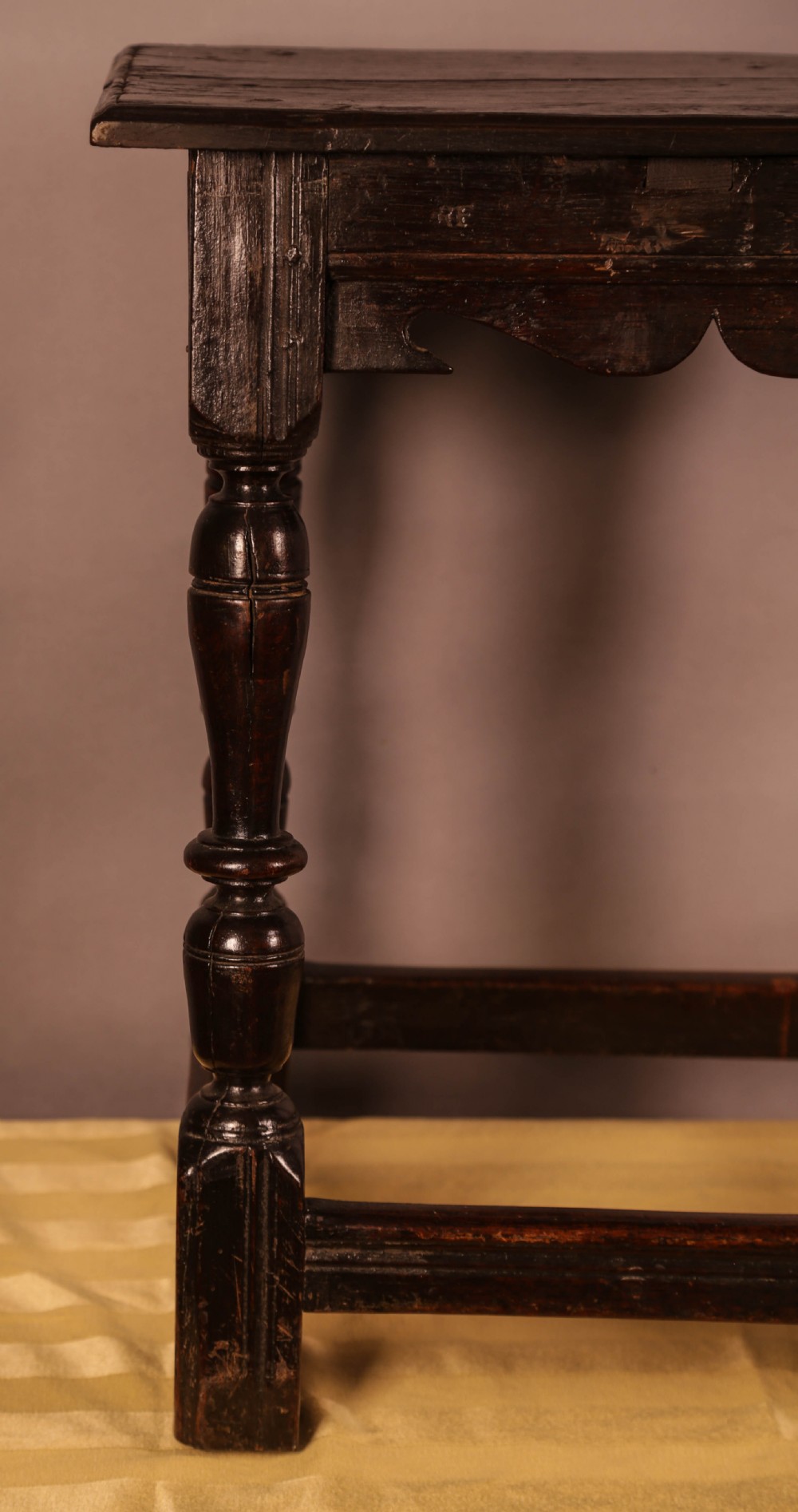 A Good 17th century Joint Stool  View IV