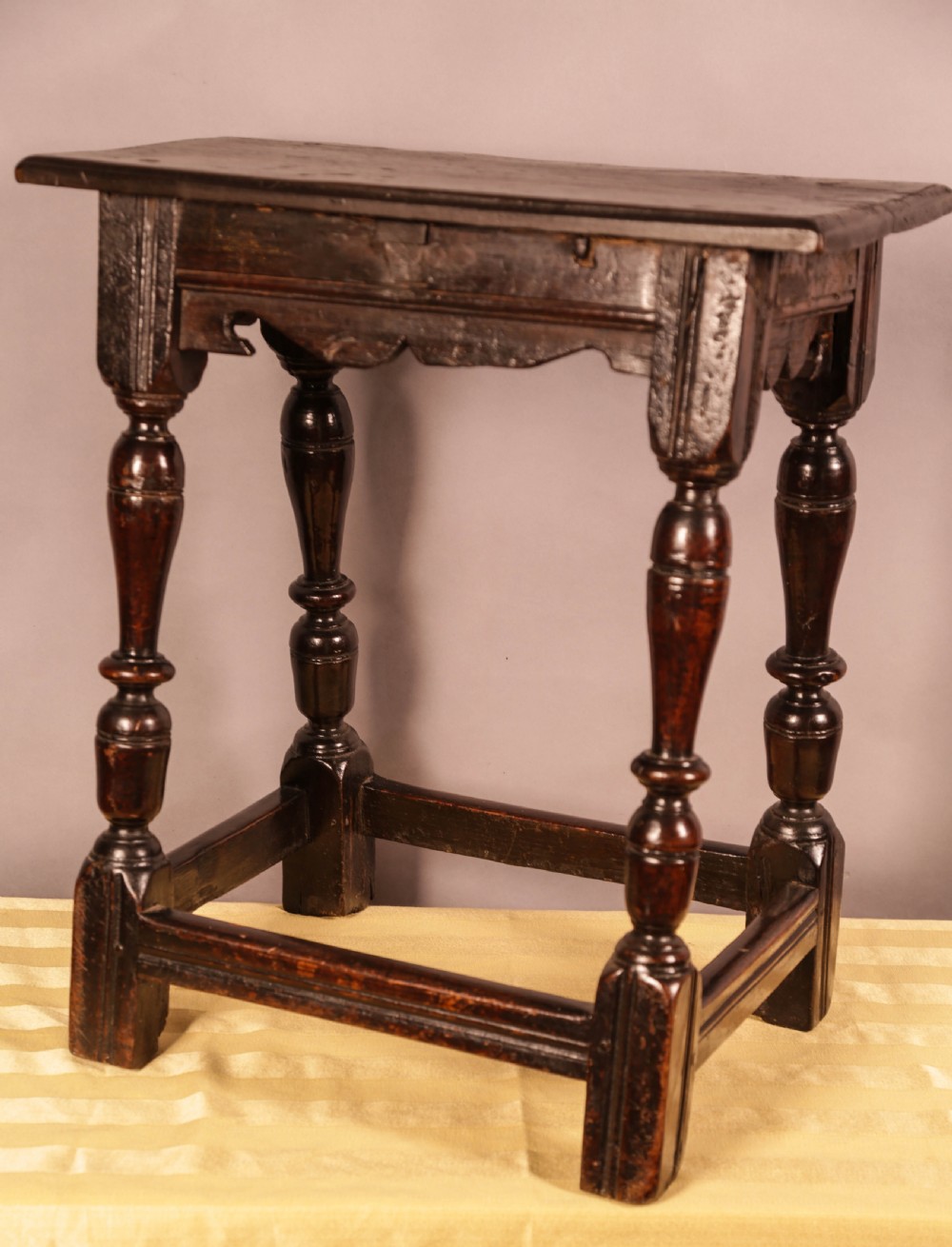 A Good 17th century Joint Stool  View VII