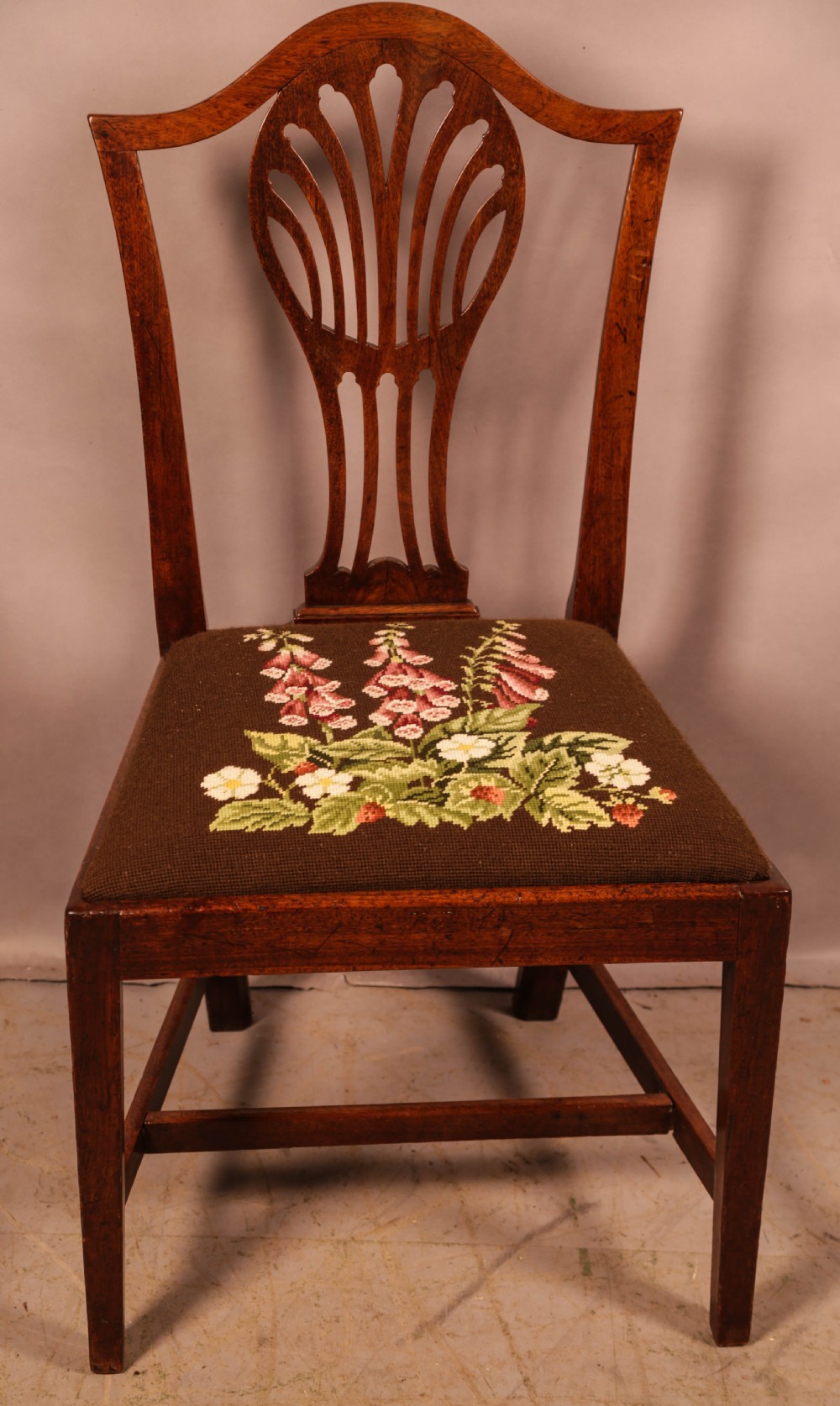 A Good set of 4 Georgian Dining Chairs View VIII