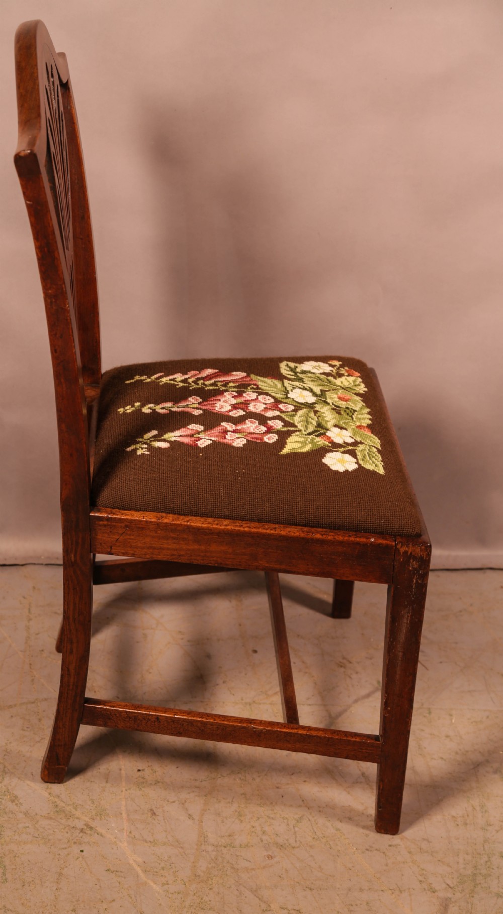 A Good set of 4 Georgian Dining Chairs View IX