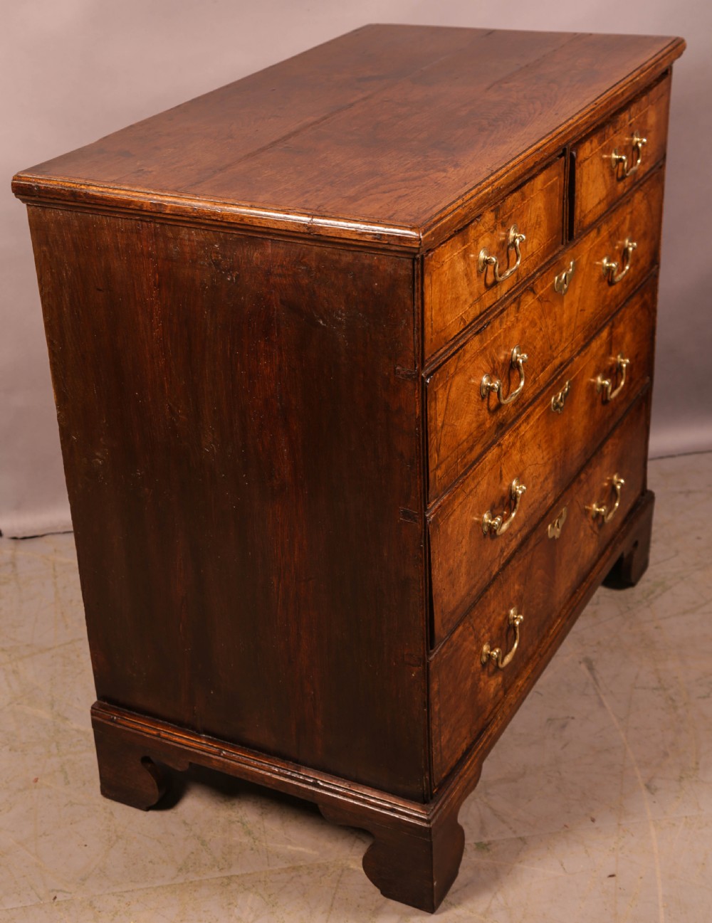 A Good Georgian 4 high chest of drawers View II
