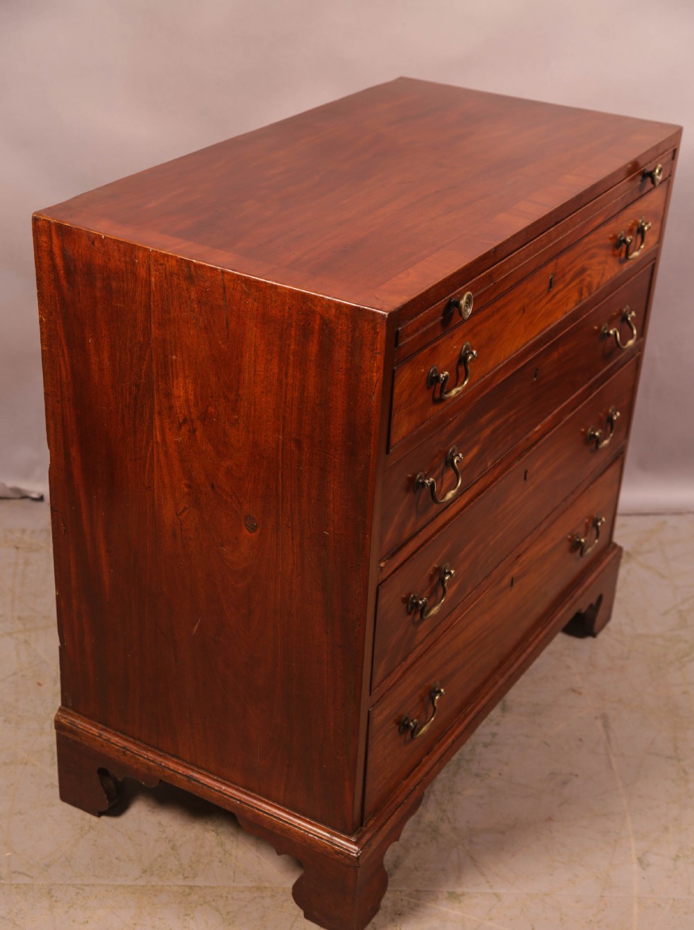 A Good Georgian 4 high chest of drawers View VIII