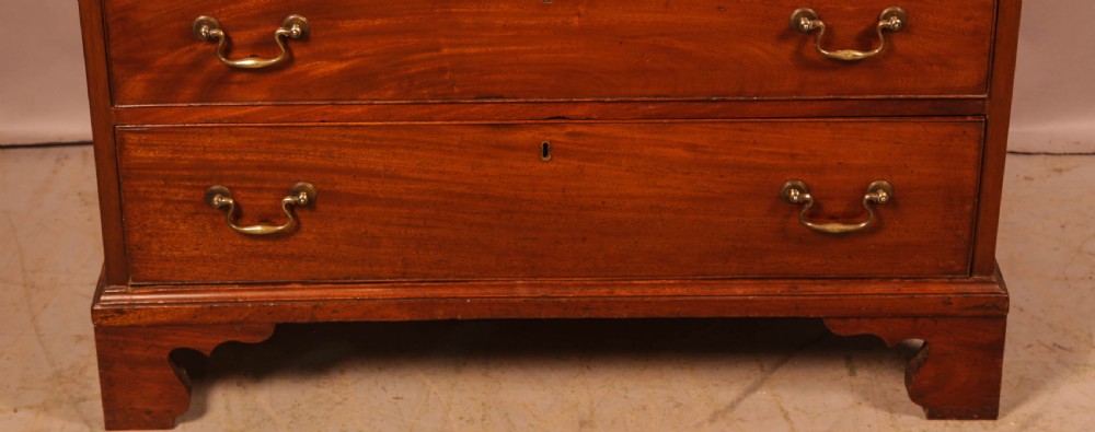 A Good Georgian 4 high chest of drawers View X