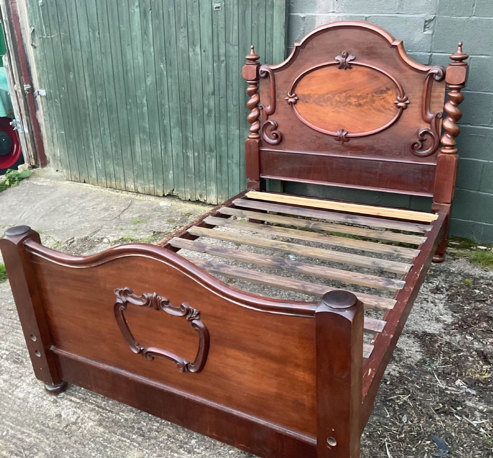 A Victorian Half Tester Bed in Mahogany View II