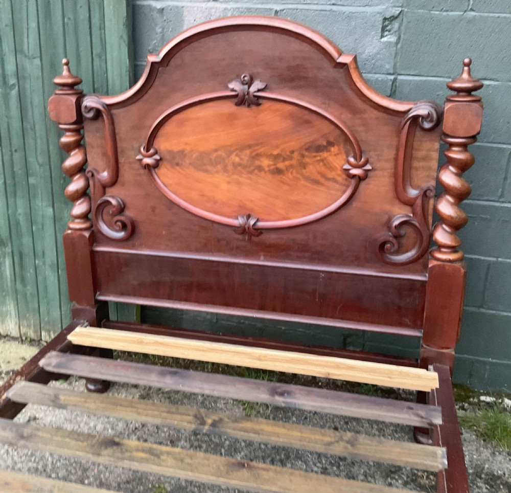 A Victorian Half Tester Bed in Mahogany View III