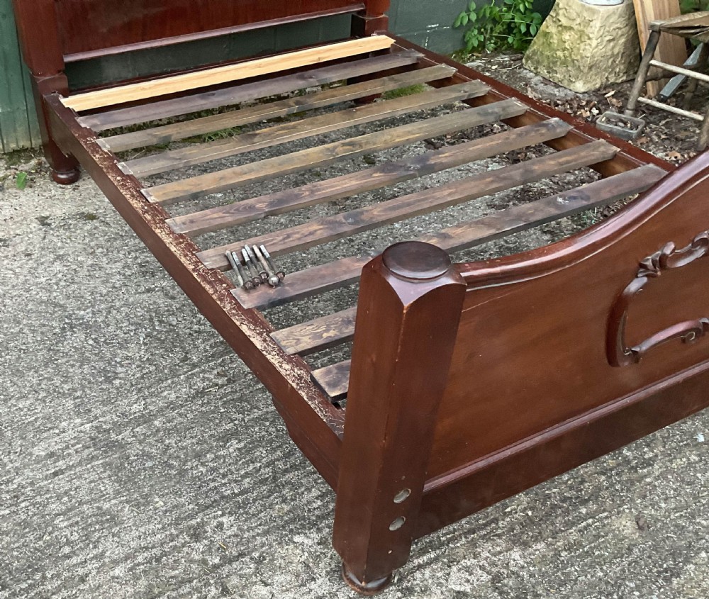 A Victorian Half Tester Bed in Mahogany View IV