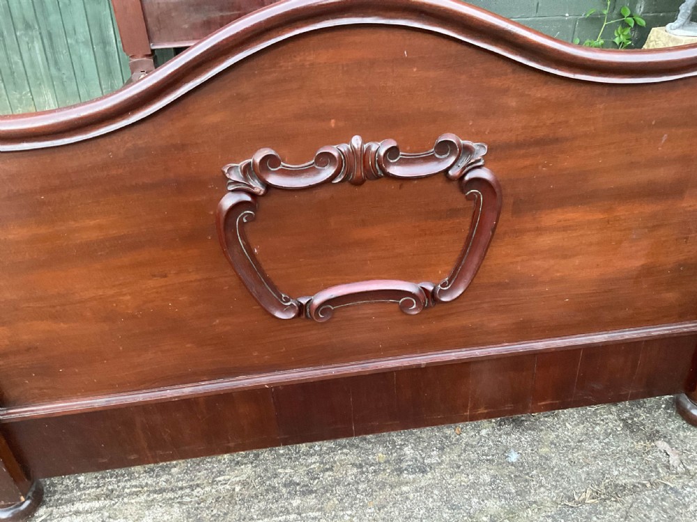 A Victorian Half Tester Bed in Mahogany View VI