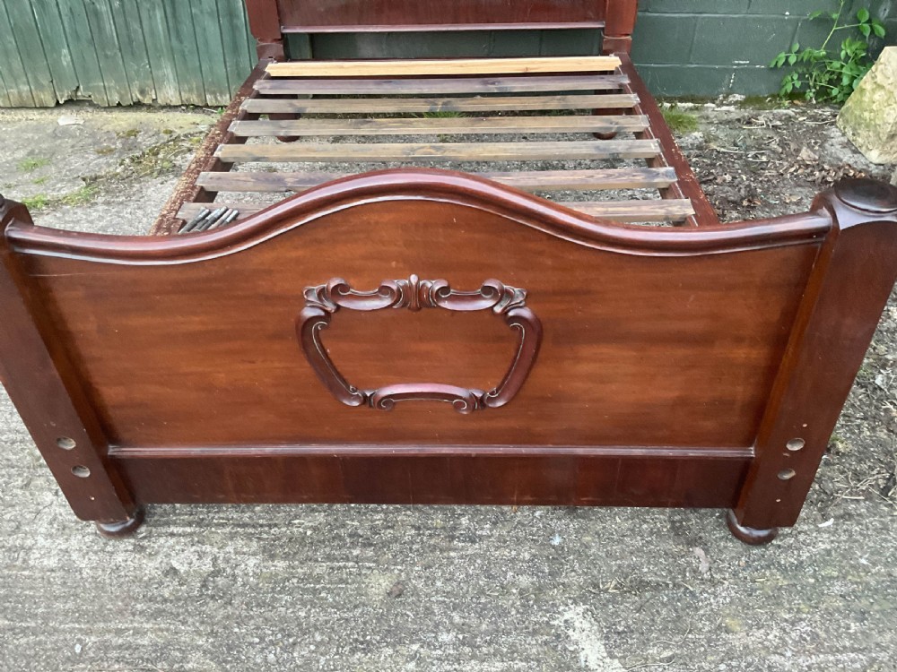 A Victorian Half Tester Bed in Mahogany View VII