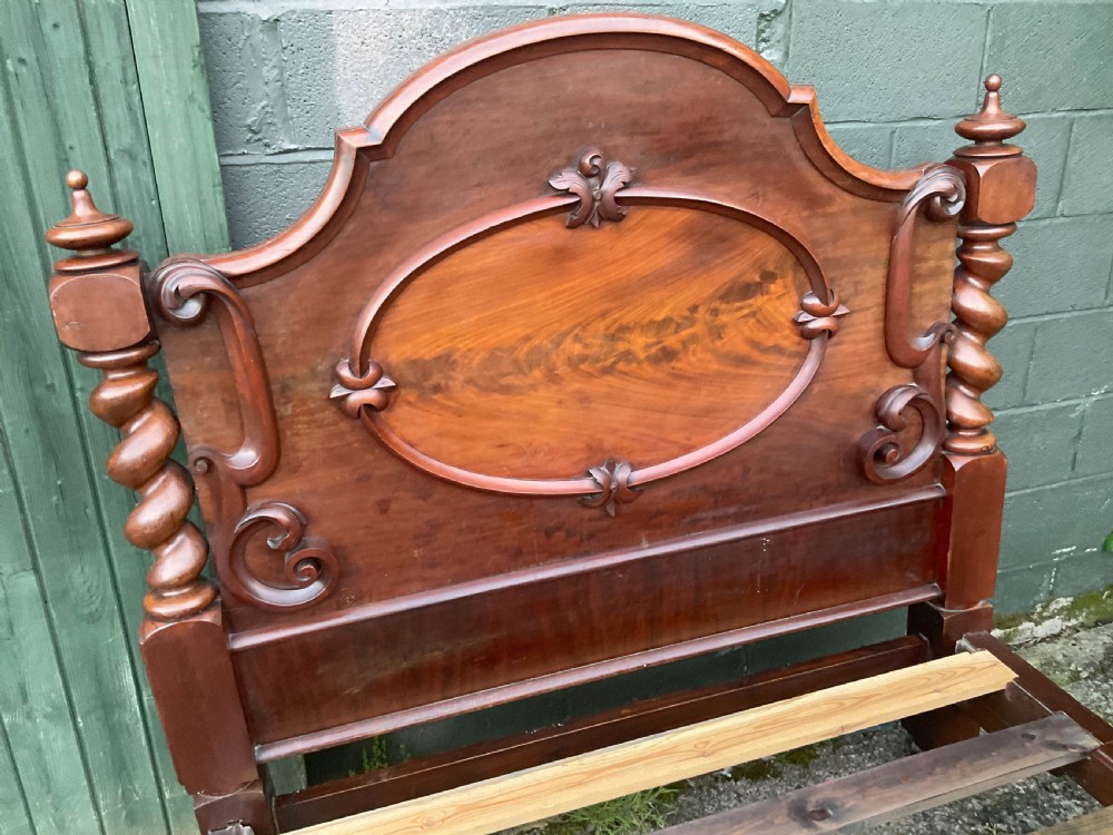 A Victorian Half Tester Bed in Mahogany View VIII