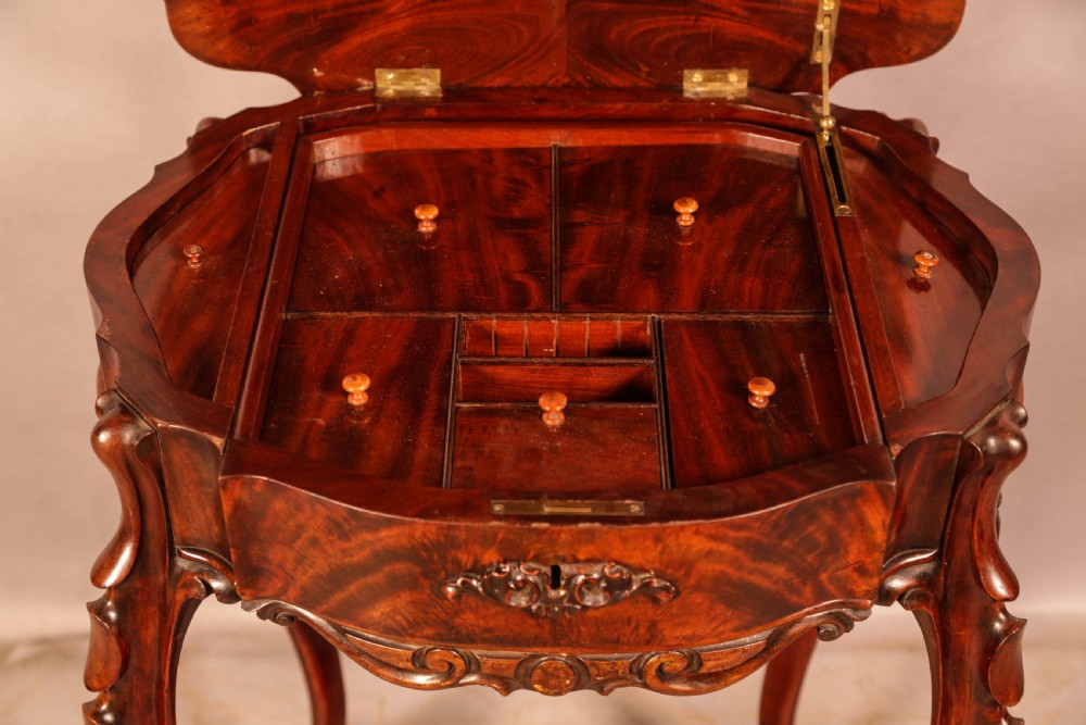 A Victorian Ladies Sewing Table  View VII