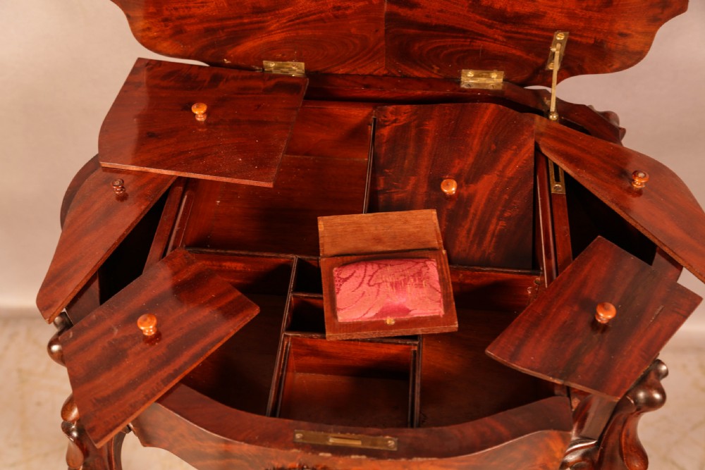 A Victorian Ladies Sewing Table  View VIII