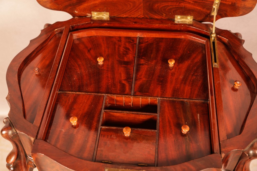 A Victorian Ladies Sewing Table  View X