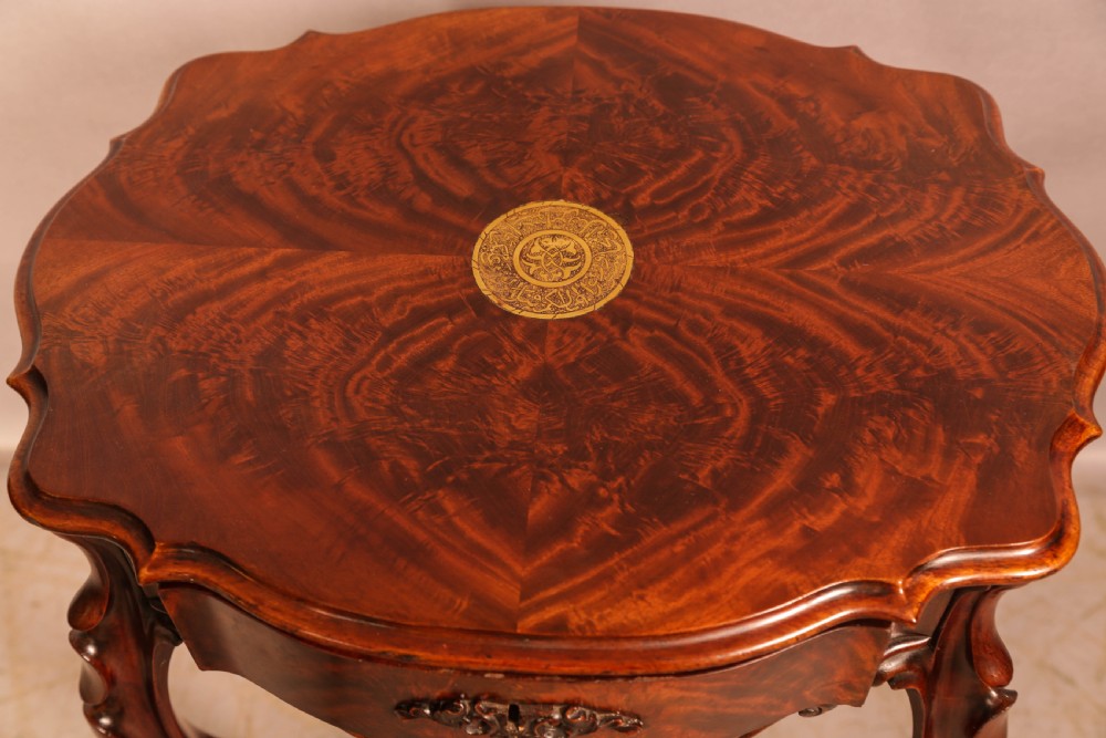 A Victorian Ladies Sewing Table  View XI