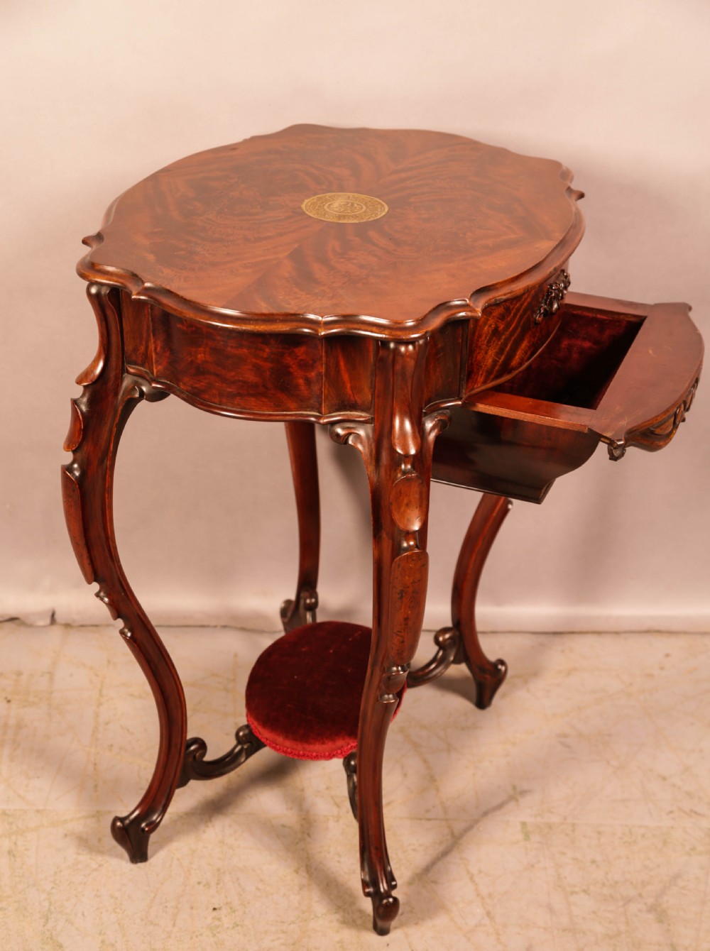 A Victorian Ladies Sewing Table  View XIV