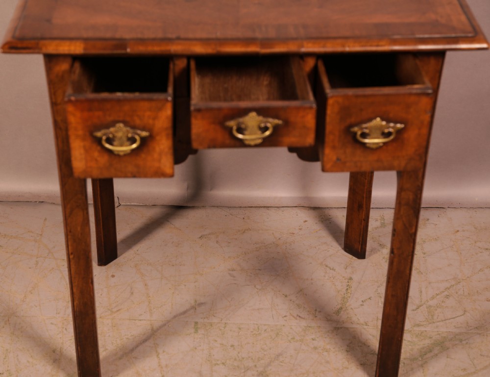 A George 1st period Side Table English Walnut View VIII