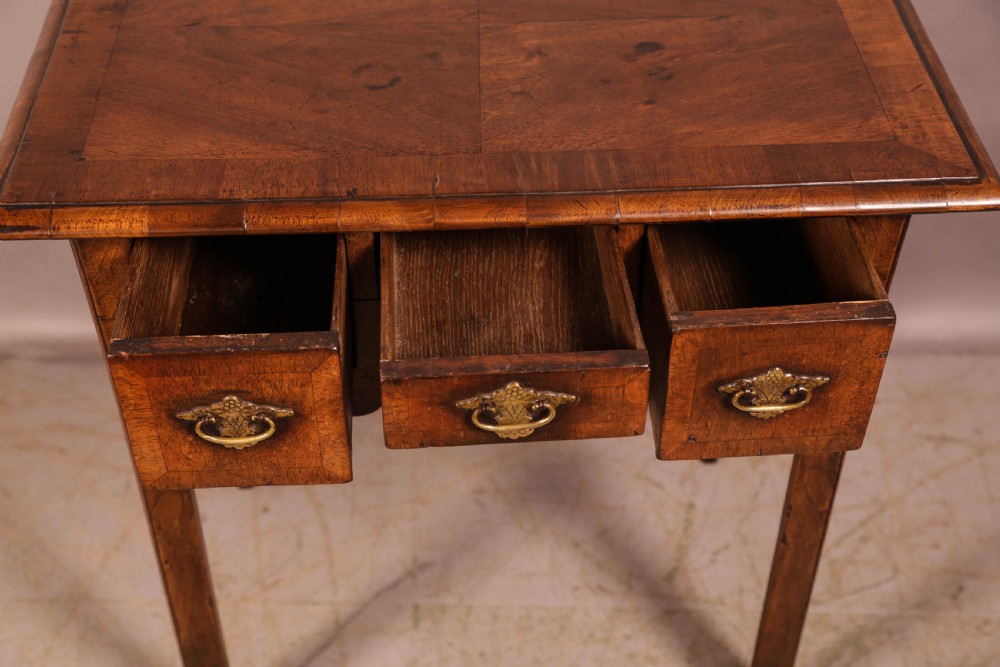 A George 1st period Side Table English Walnut View IX