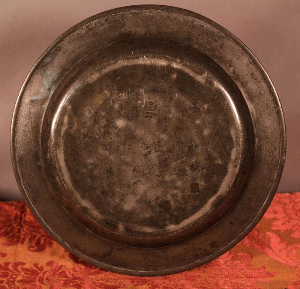 A Single Pewter Charger View II