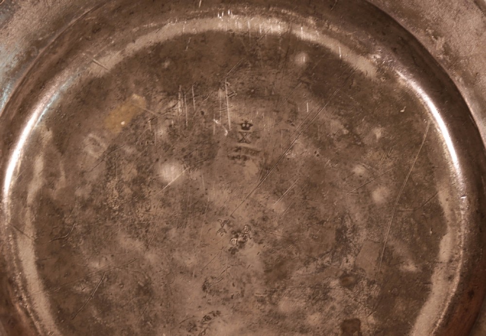 A Single Pewter Charger View III