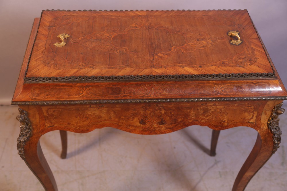 A Victorian Burr Walnut Cellorette View X