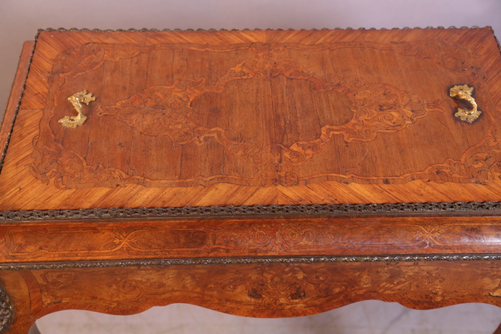 A Victorian Burr Walnut Cellorette View XI
