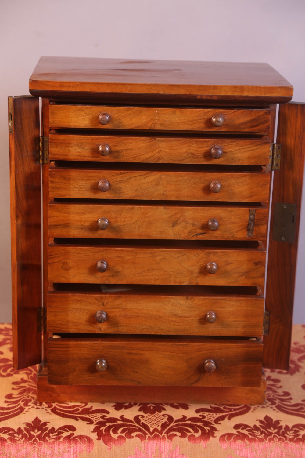A Miniature Wellington Chest in Walnut View III