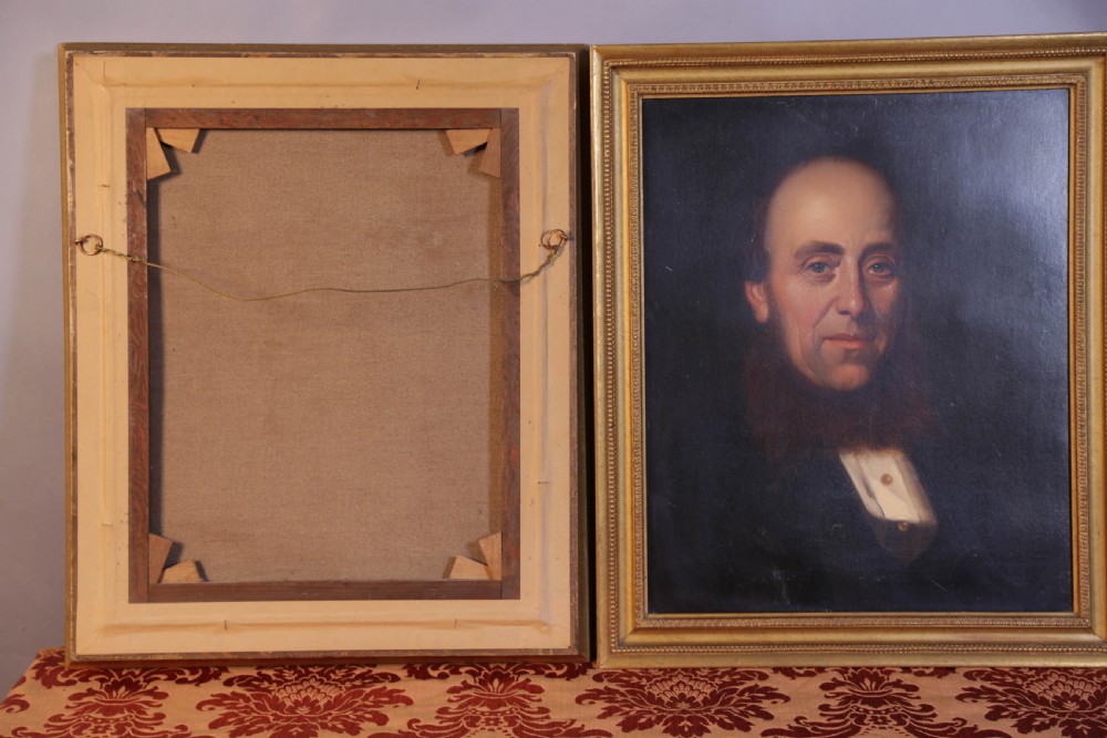 A Pair of Portraits oil on Canvas View IV